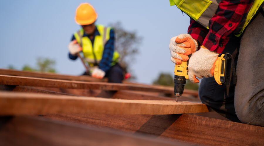 Expert tile roof repair services in Esmond, IL